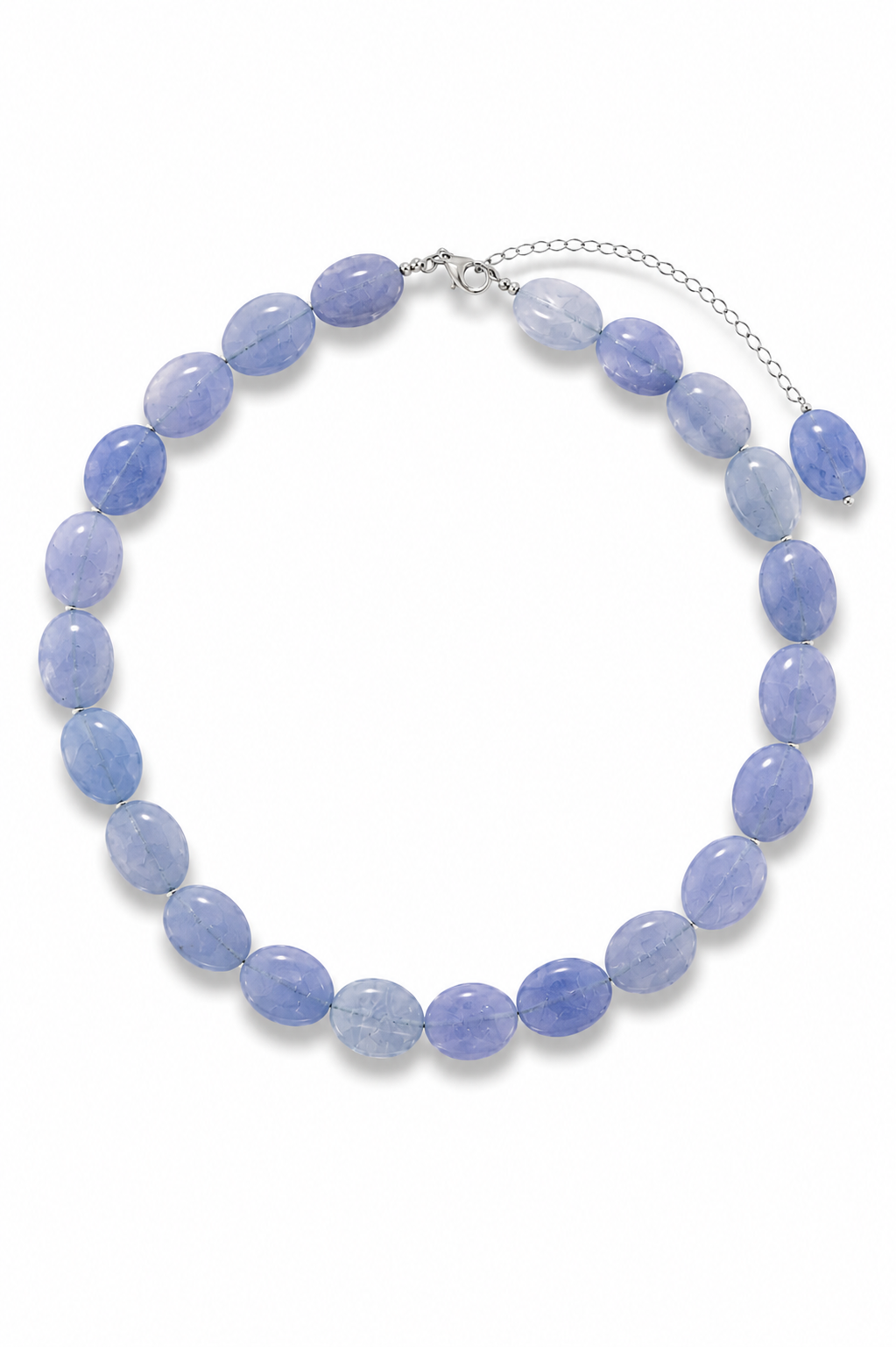 JADE NECKLACE BLUE