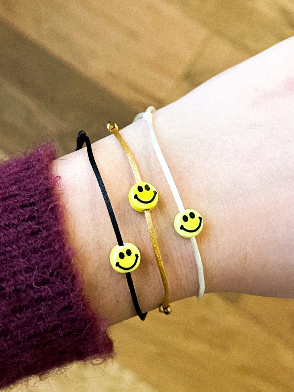 SMILEY BRACELET ORO