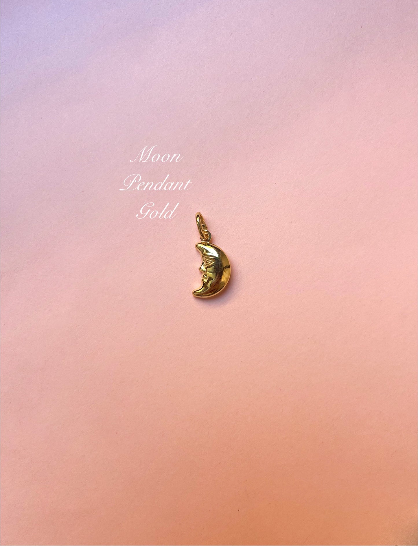 MOON PENDANT ORO/ARGENTO