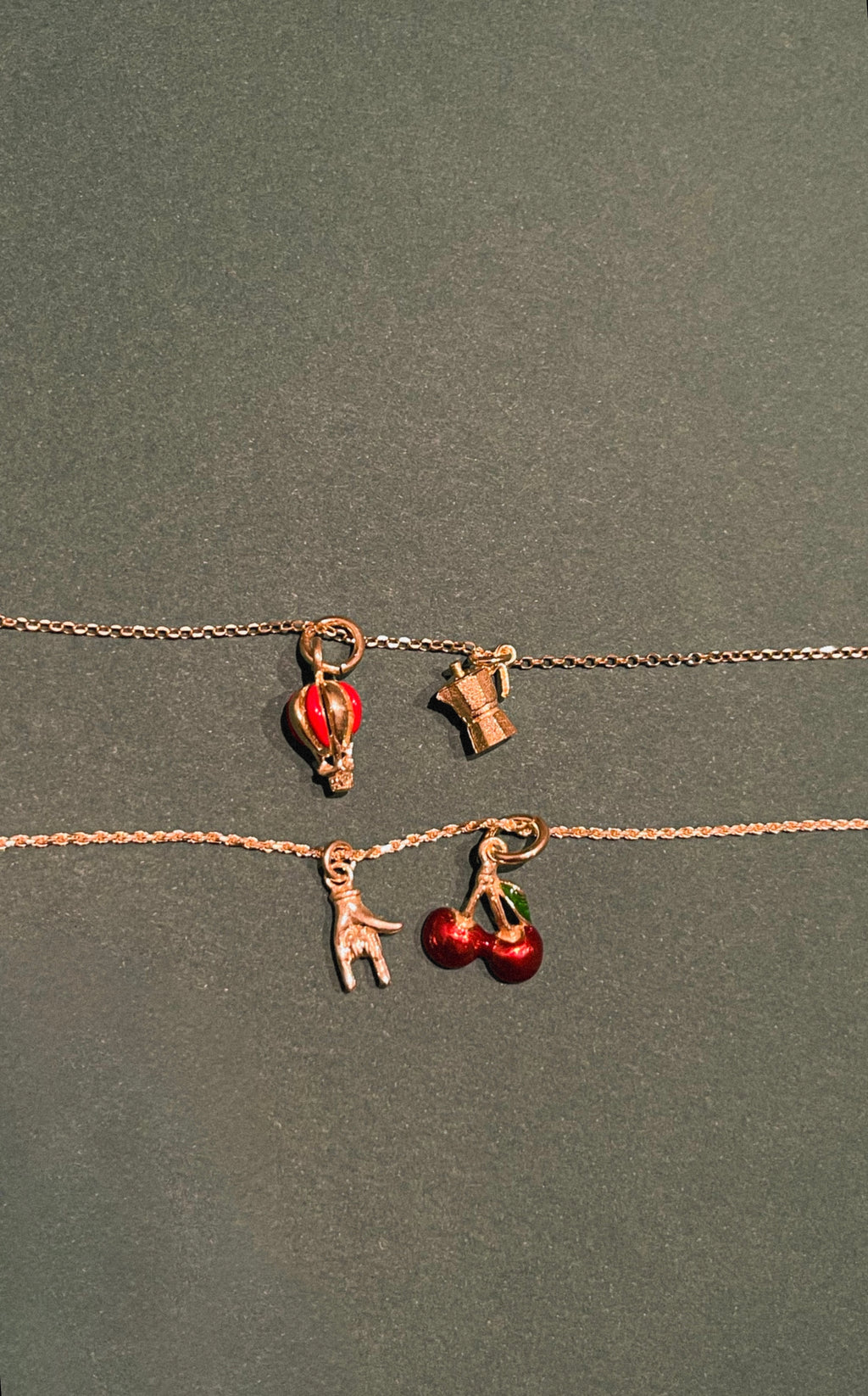 MONGOLFIERA PENDANT ORO/ARGENTO