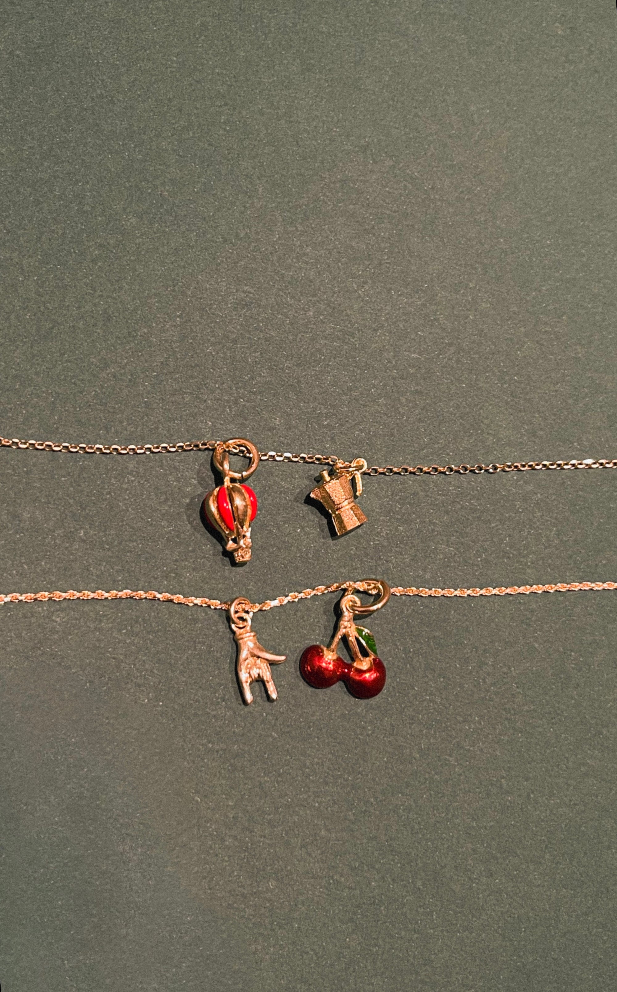 MONGOLFIERA PENDANT ORO/ARGENTO