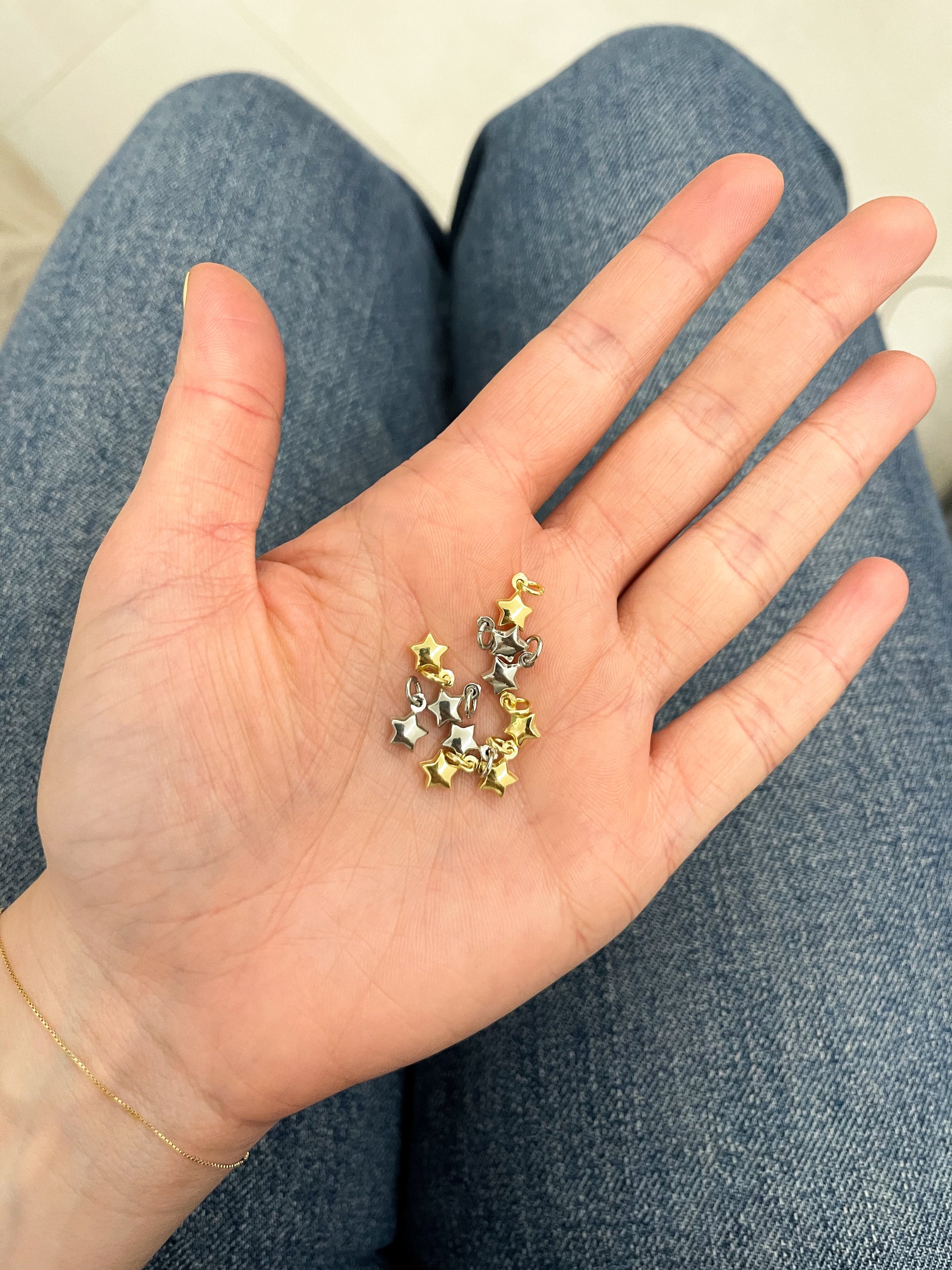 MICRO STAR PENDANT ORO/ARGENTO