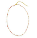 OLGA NECKLACE PERLE/FILO ARANCIO PRE-ORDINE