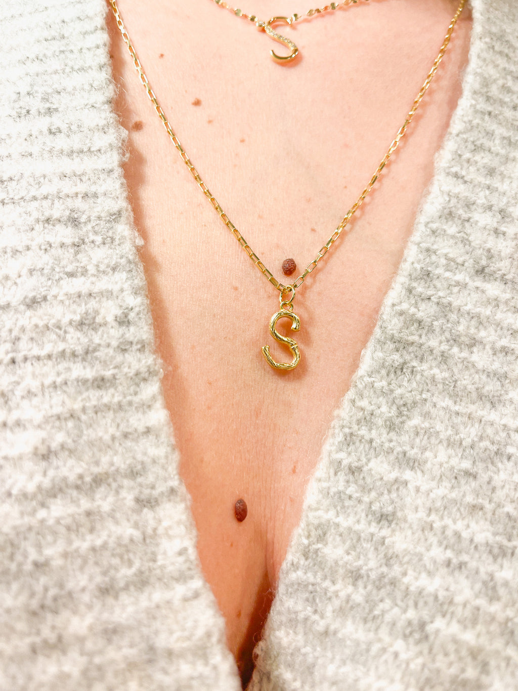 FUNKY LETTER NECKLACE