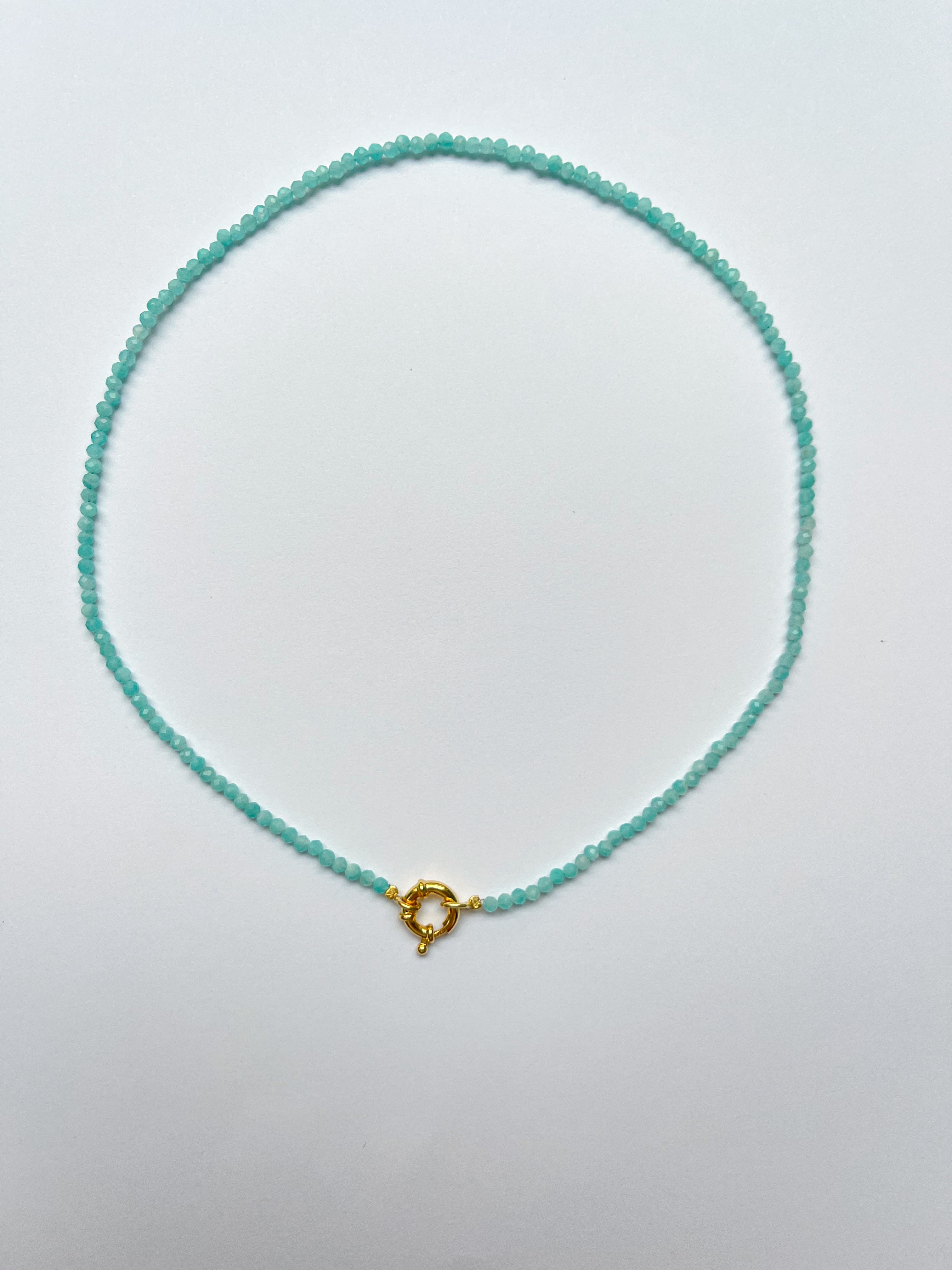 DOLLY NECKLACE AMAZZONITE