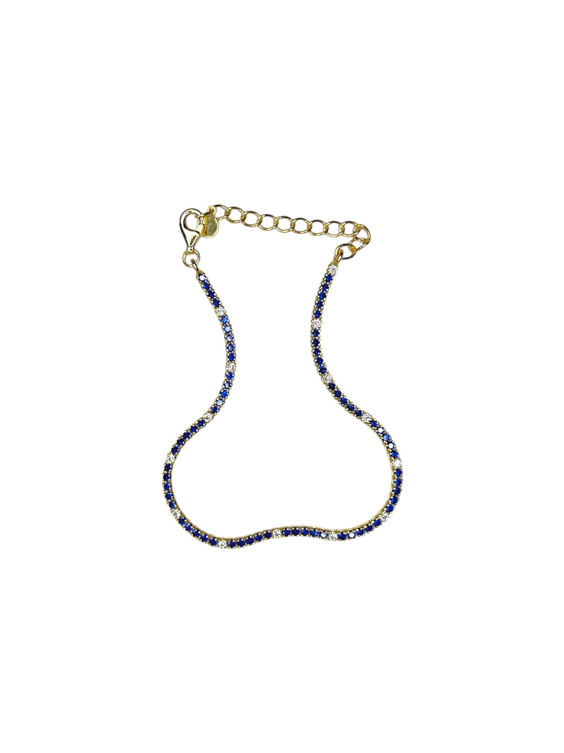 BLUE POIS TENNIS GOLD
