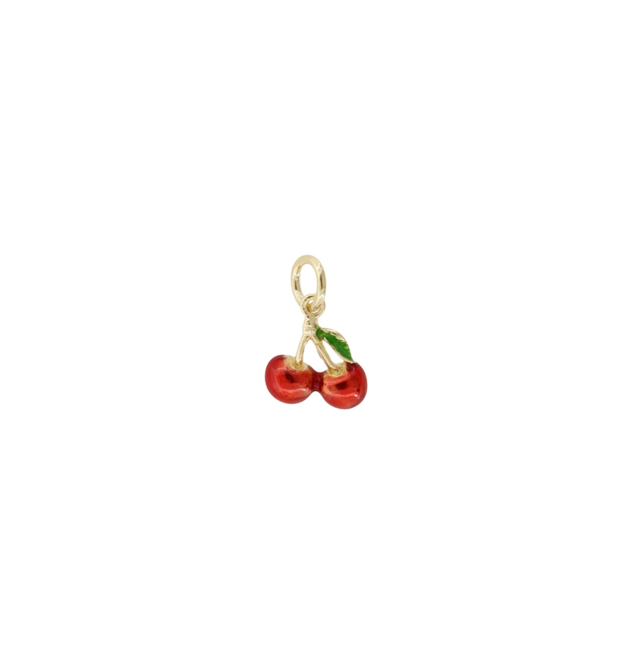 CHERRY PENDANT ORO/ARGENTO
