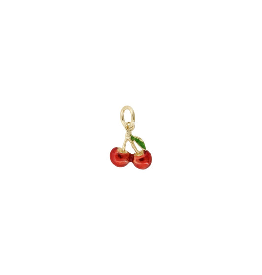 CHERRY PENDANT ORO/ARGENTO