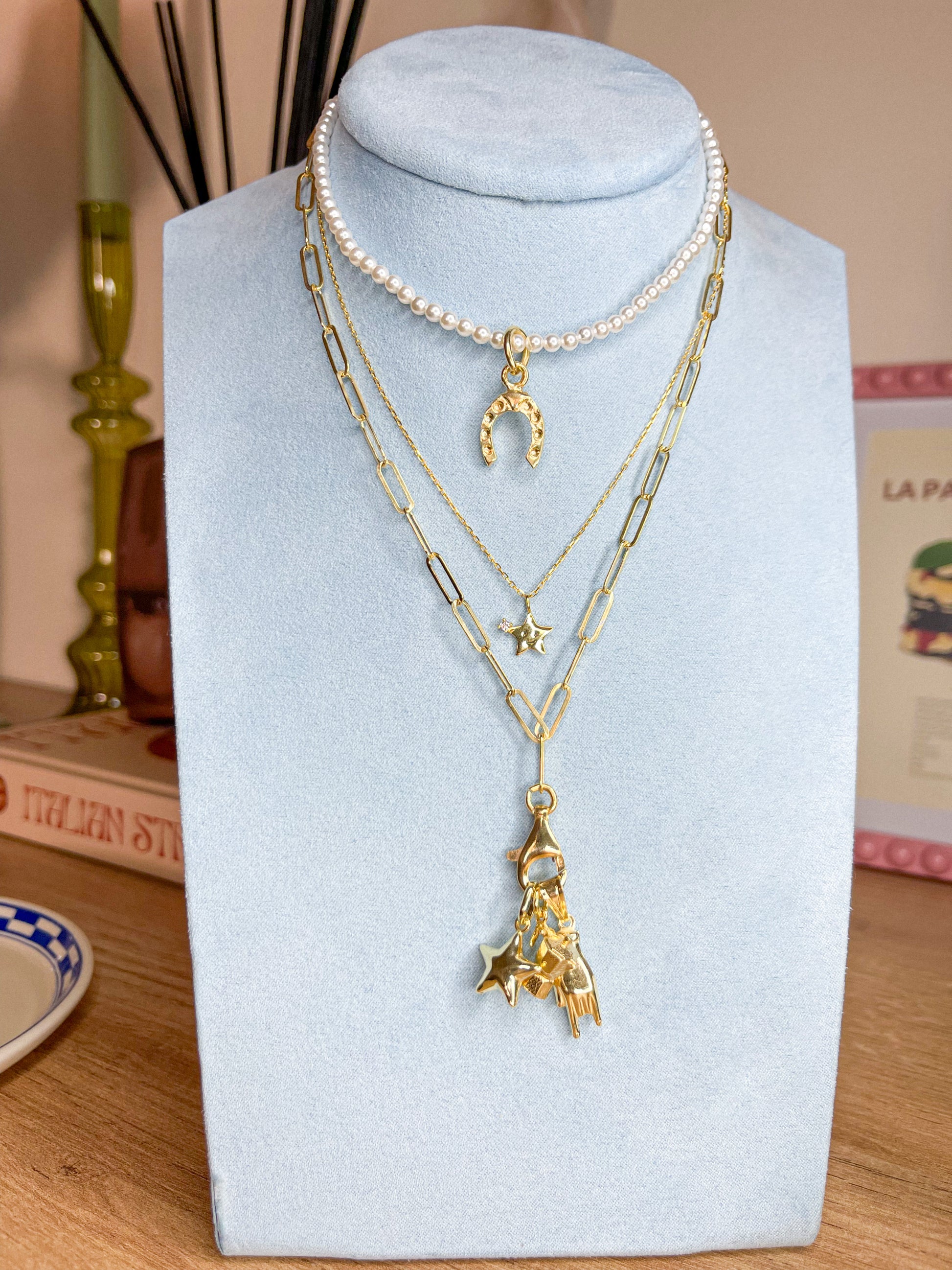 MELODY NECKLACE ORO/ARGENTO