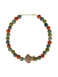 FLOUNDER NECKLACE BEIGE