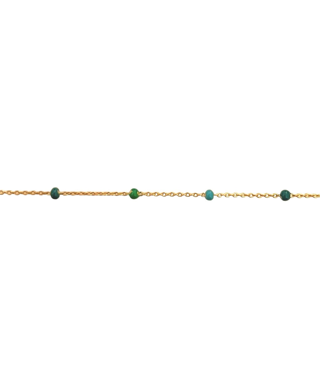 DOTTIE NECKLACE TURCHESE-VERDE-PETROLIO