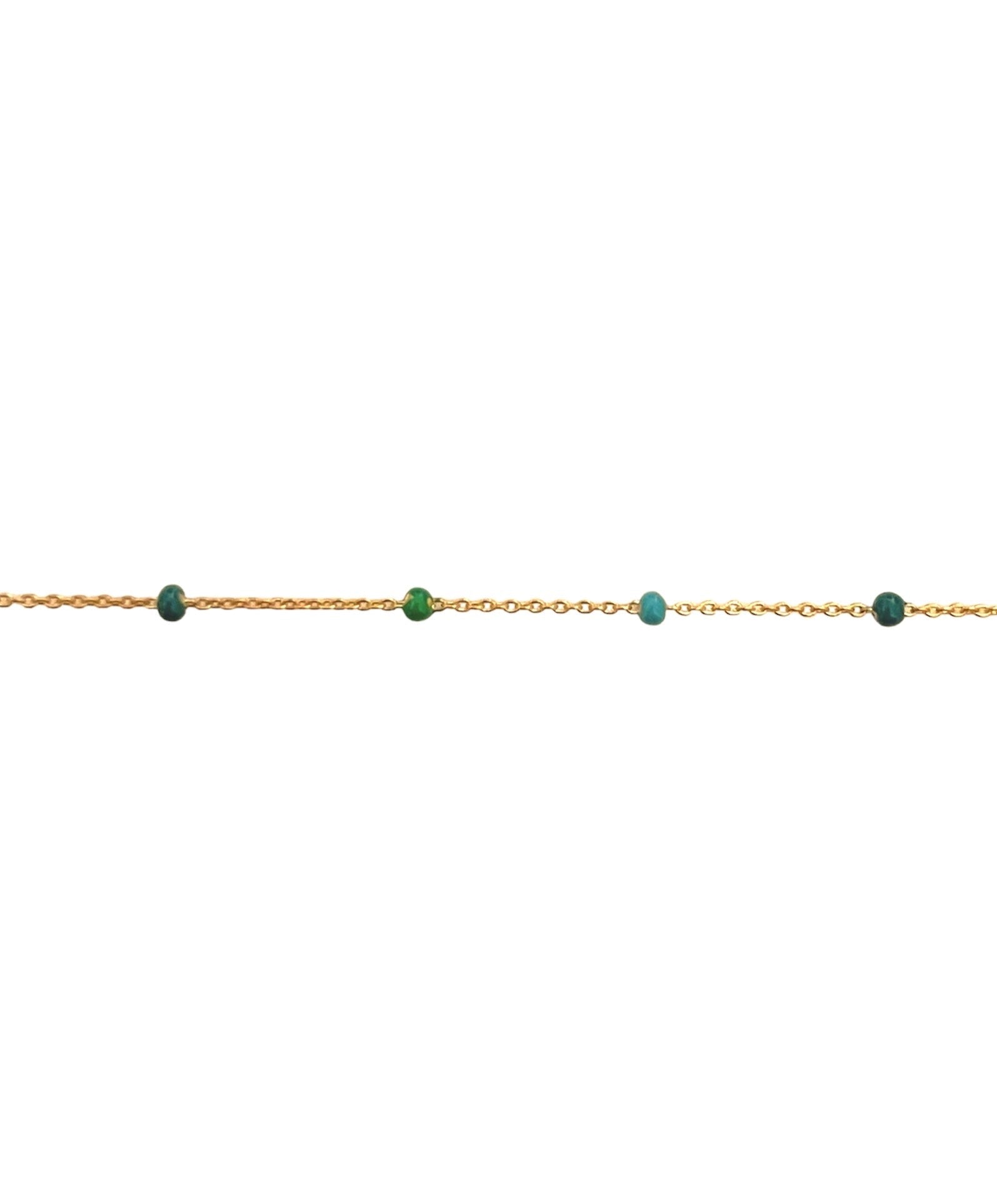 DOTTIE NECKLACE TURCHESE-VERDE-PETROLIO