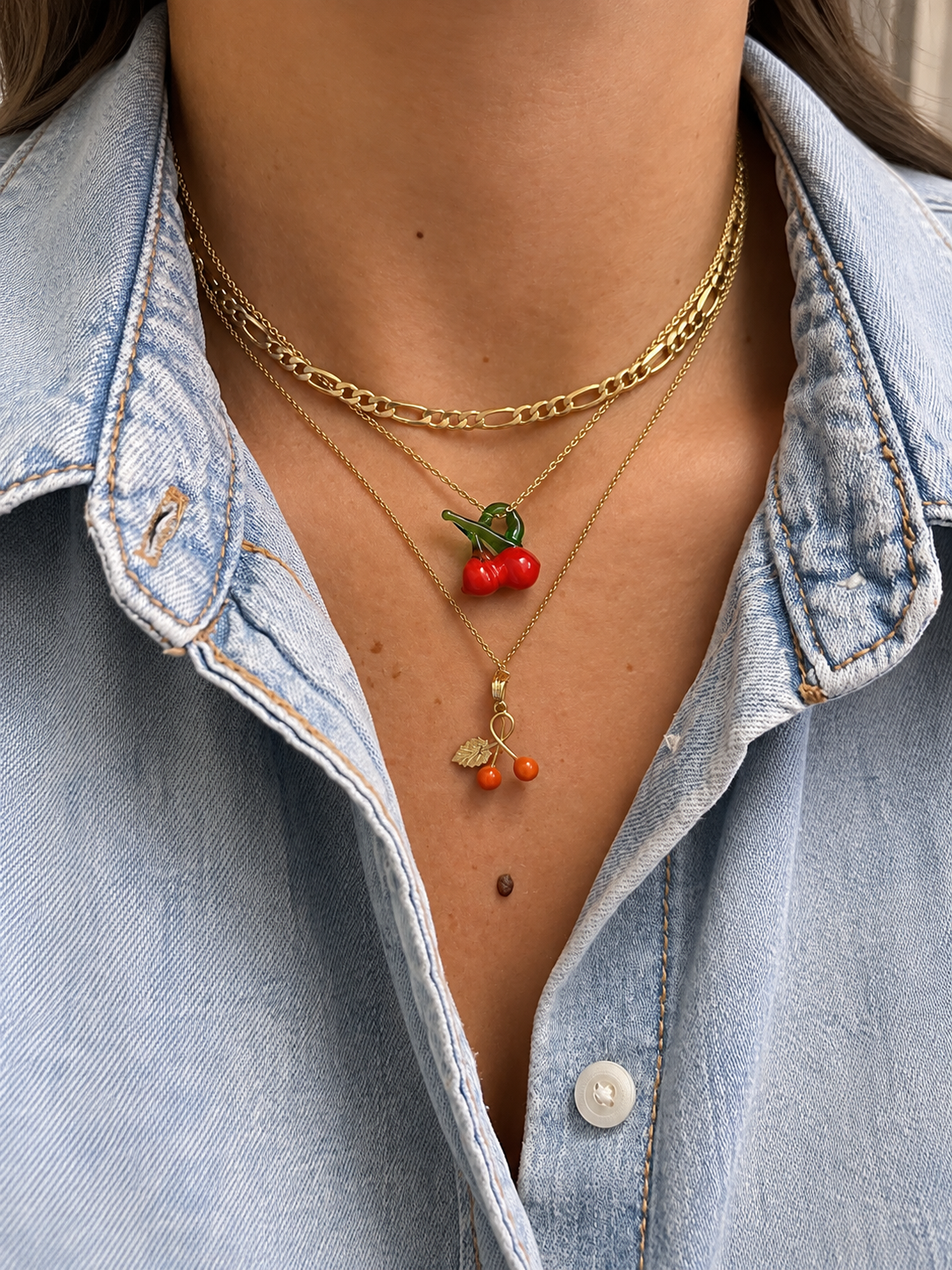 CILIEGINE LOVER NECKLACE