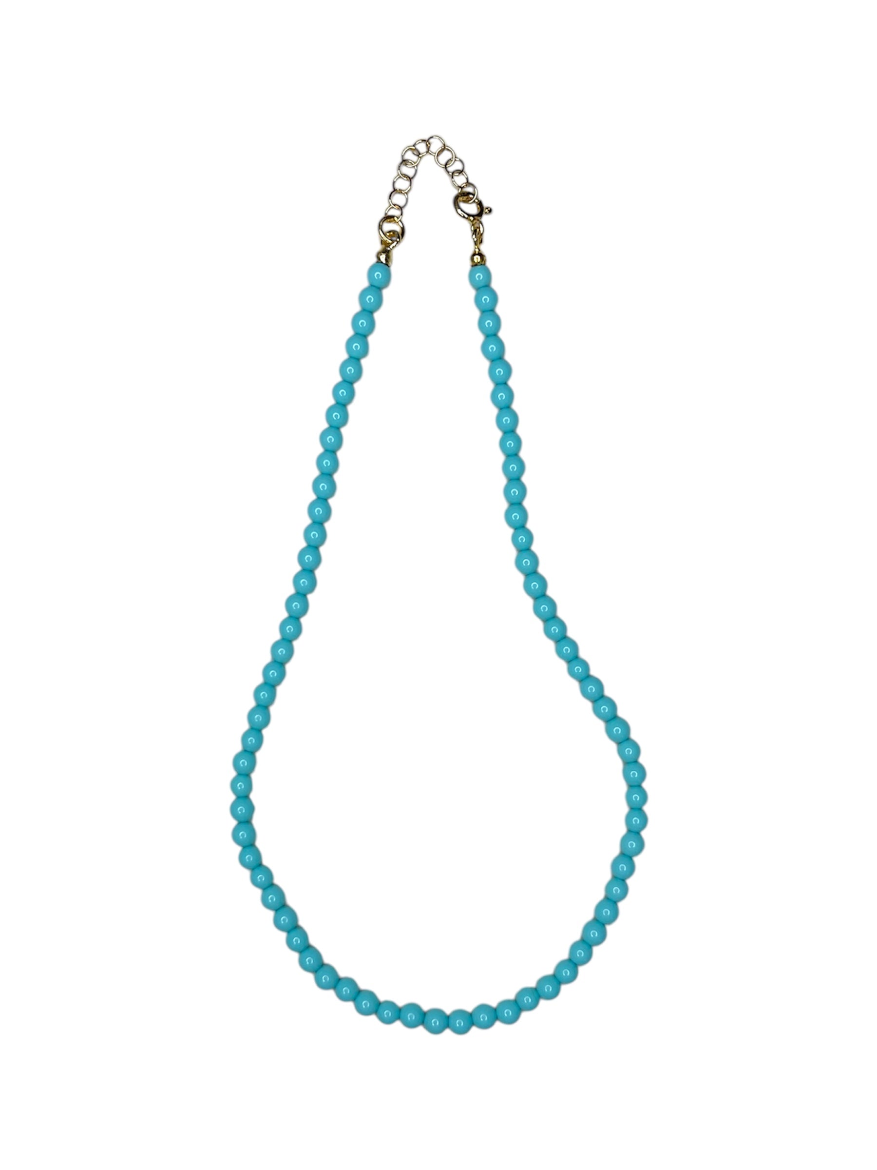 TURQUOISE NECKLACE GOLD