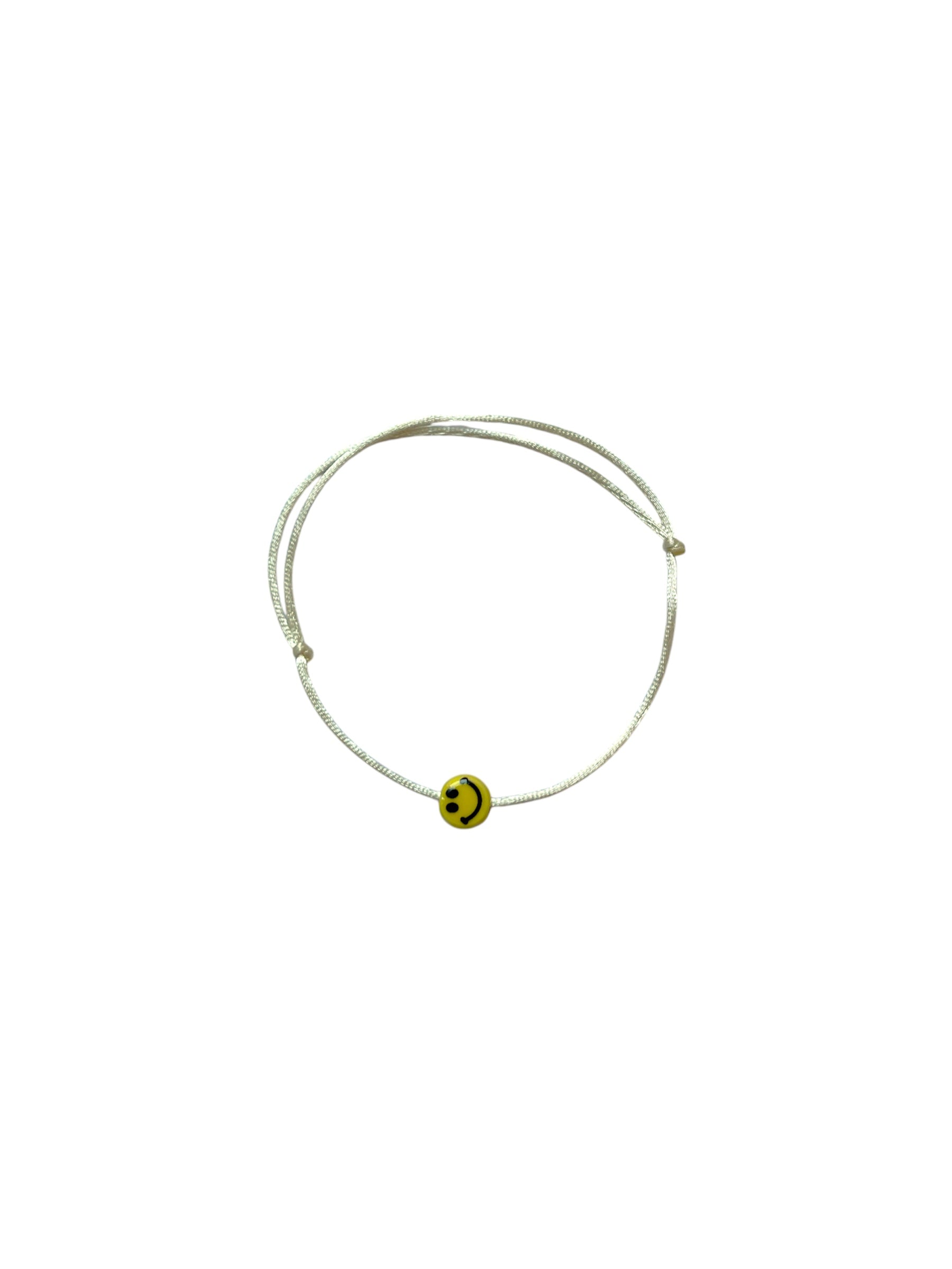 SMILEY BRACELET CREMA