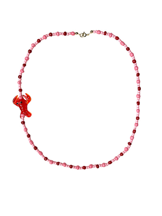 LOBSTER LOVE NECKLACE