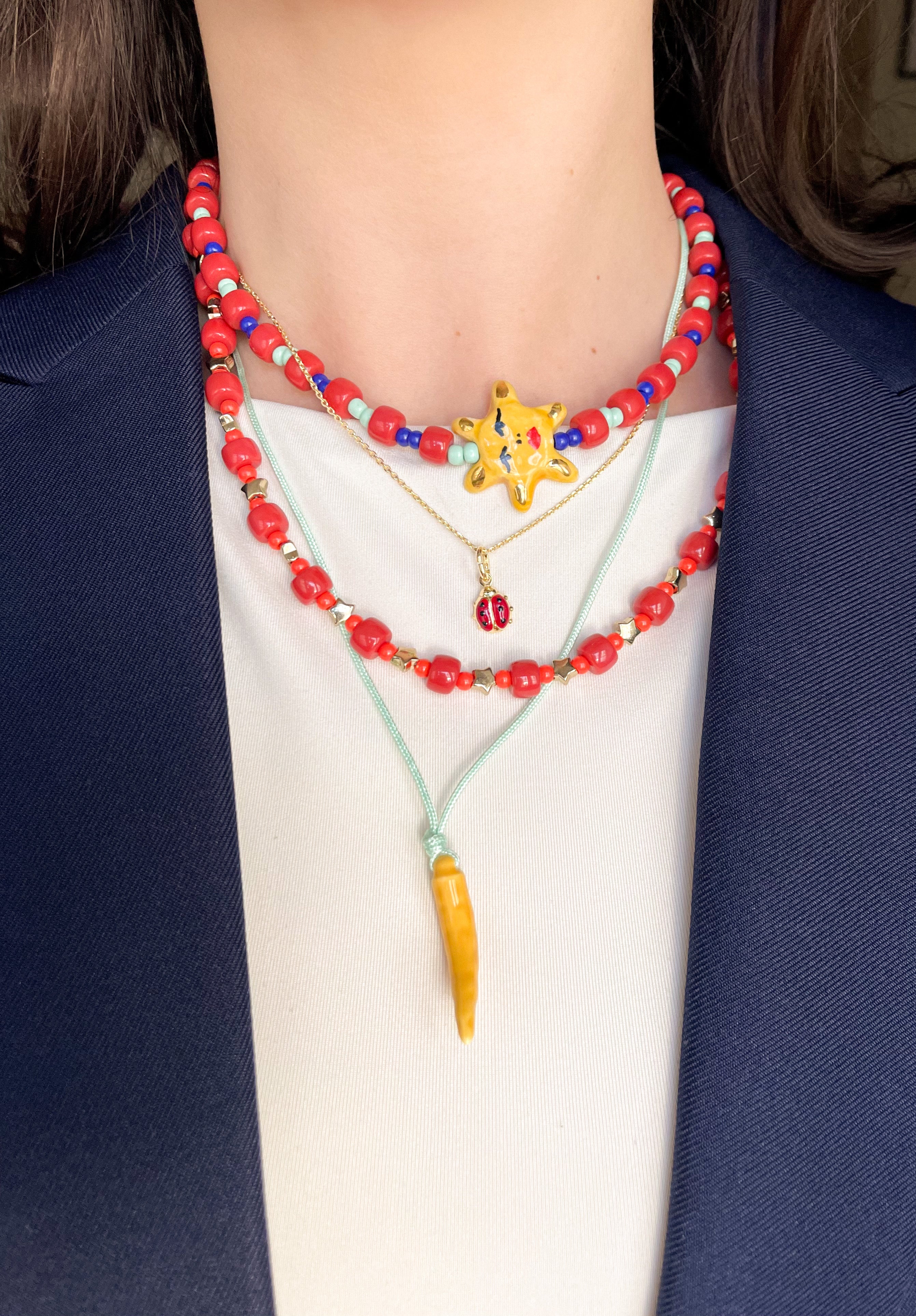 HAVANA BEADED NECKLACE