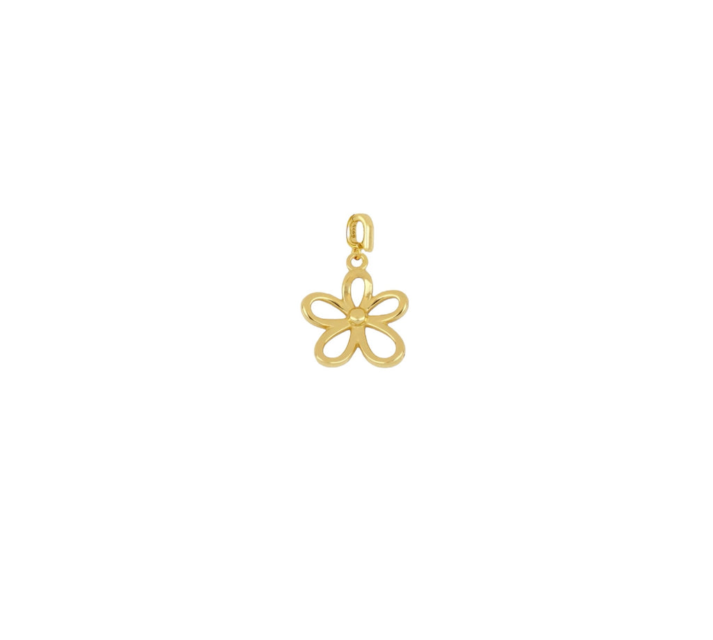 FLOWER PENDANT GOLD