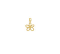 FLOWER PENDANT GOLD