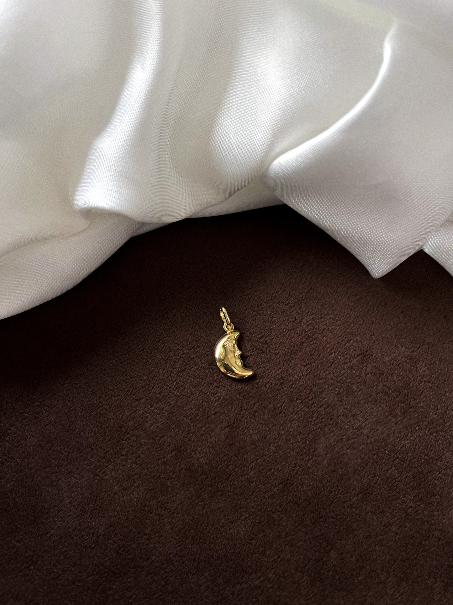 MOON PENDANT ORO/ARGENTO