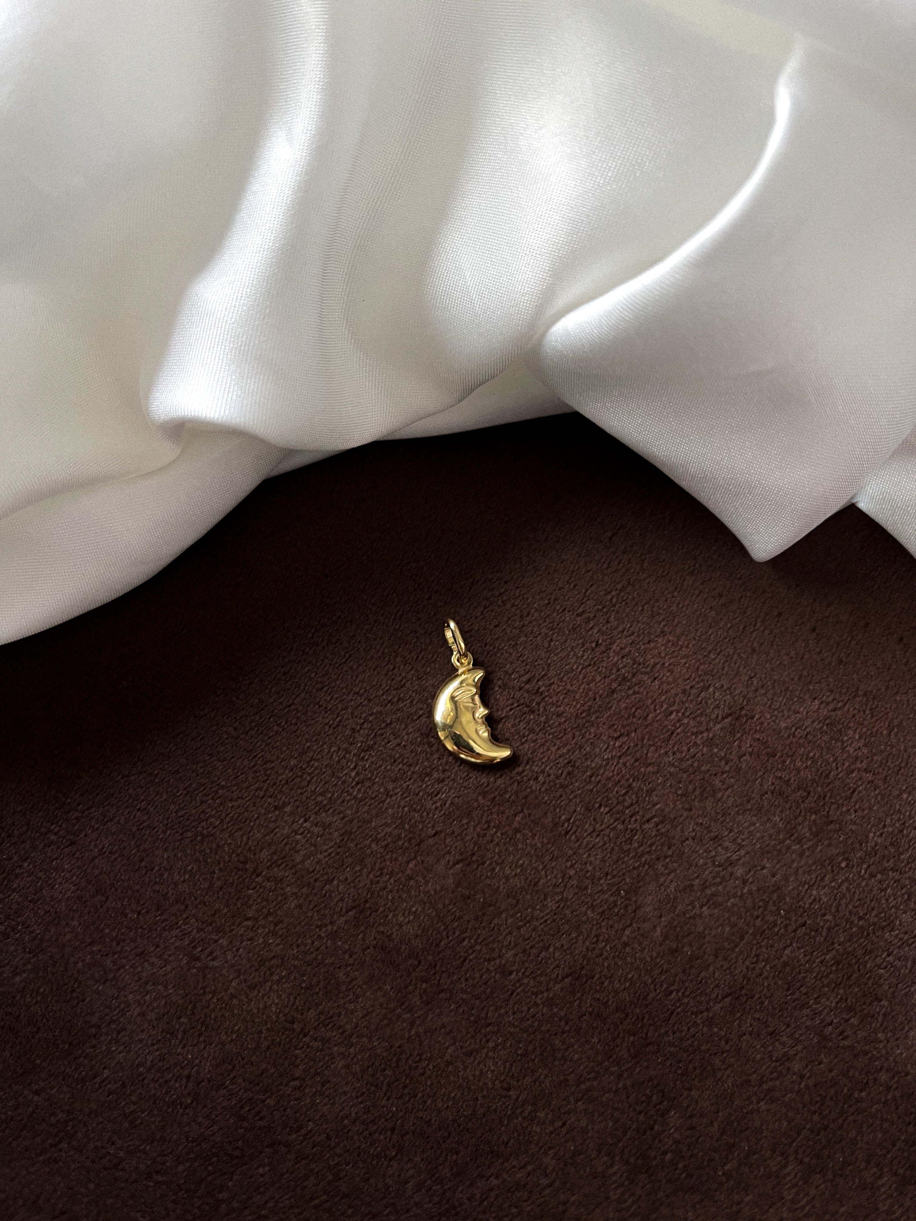 MOON PENDANT ORO/ARGENTO
