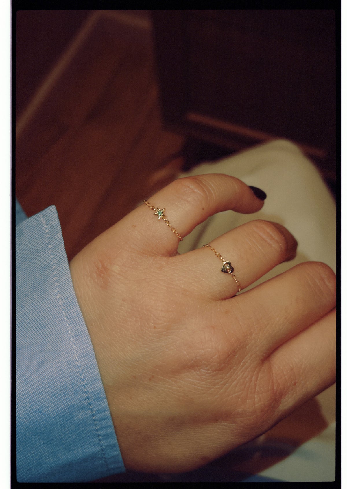 DARLING CHAIN RING