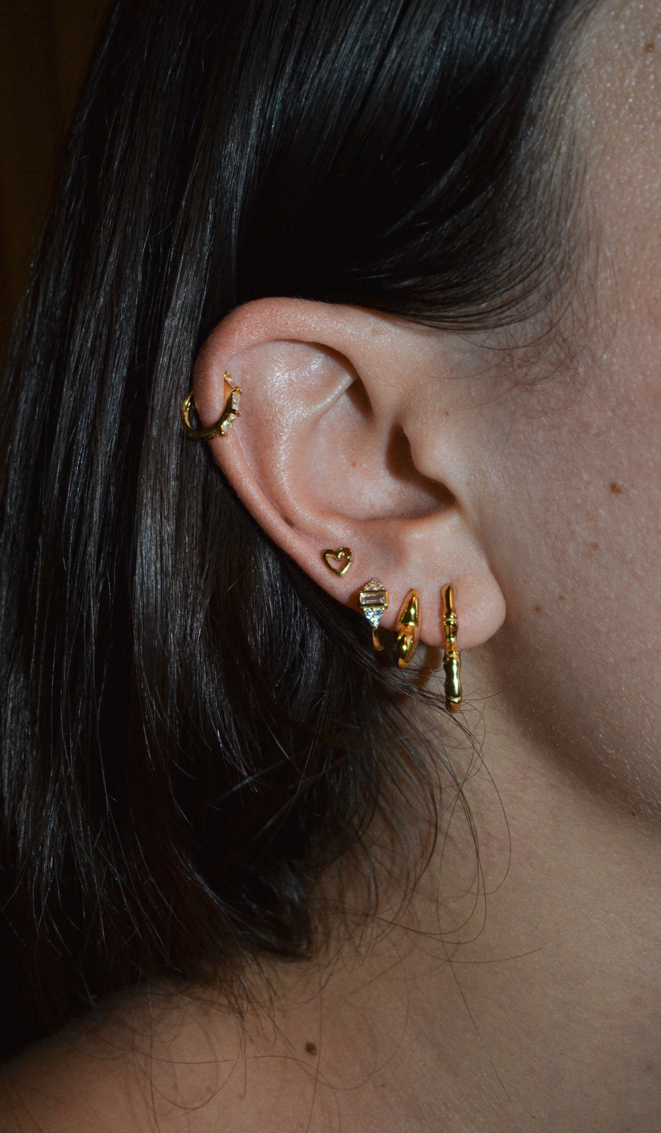 MICRO COEUR EARRING