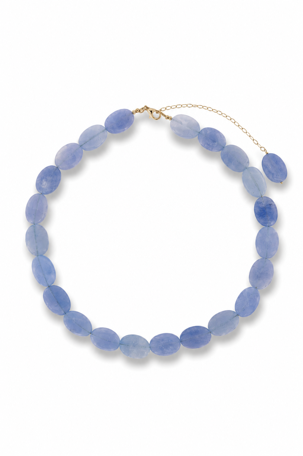 JADE NECKLACE BLUE