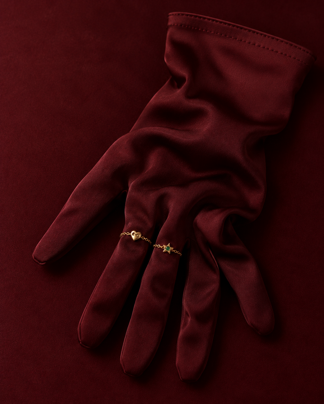 DARLING CHAIN RING