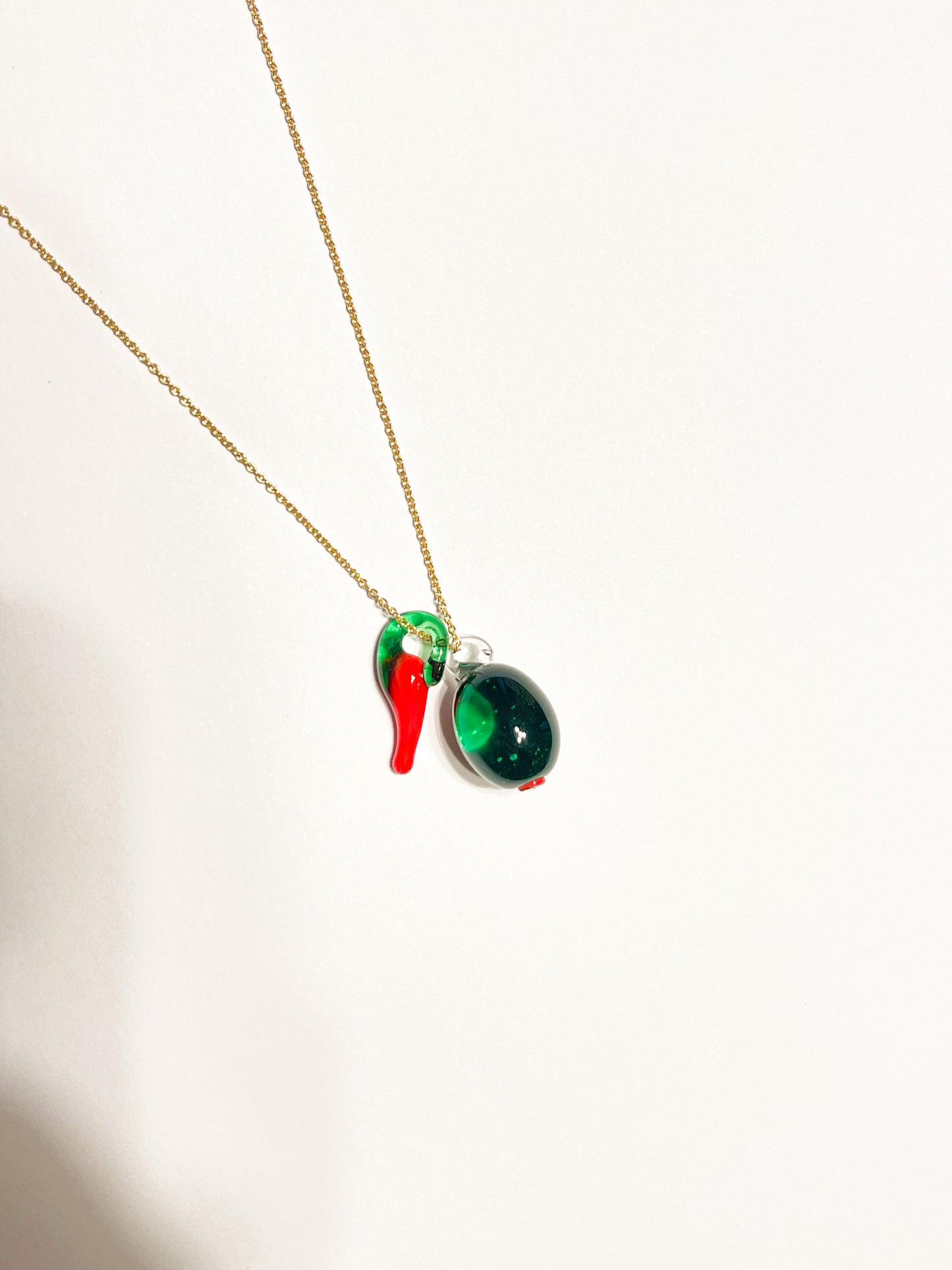 SPICY NECKLACE 🫒🌶️