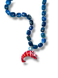 GAMBERETTO LOVER NECKLACE BLUE