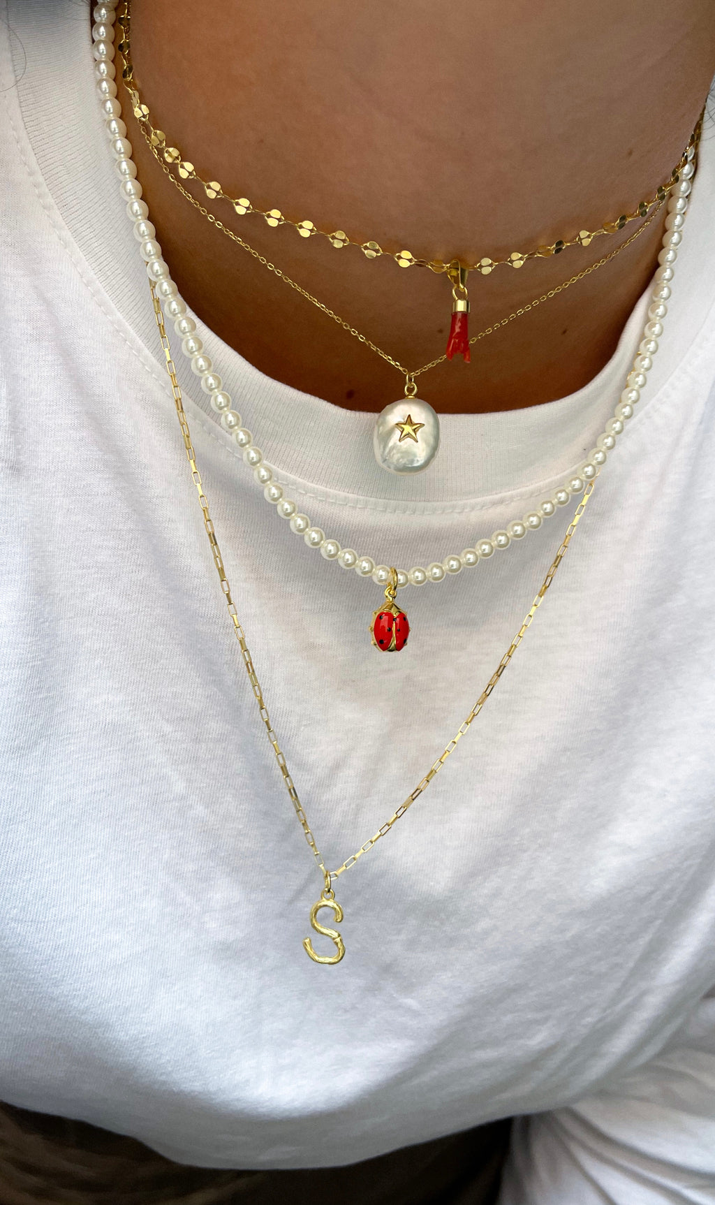 LADYBUG NECKLACE