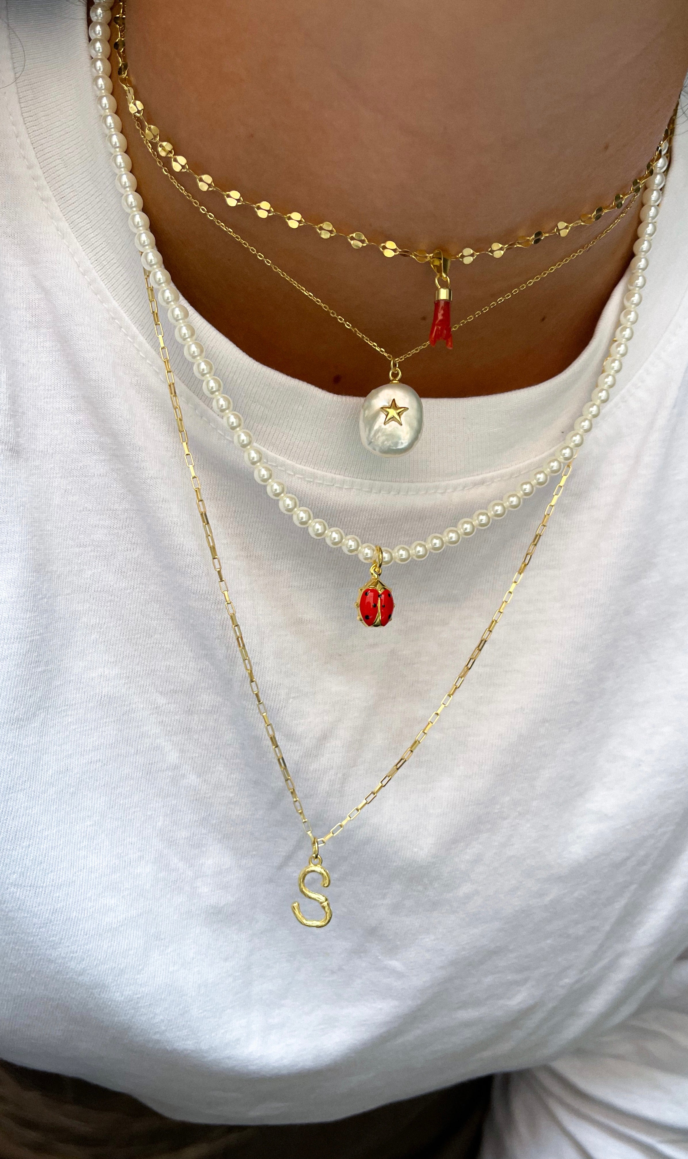 LADYBUG NECKLACE