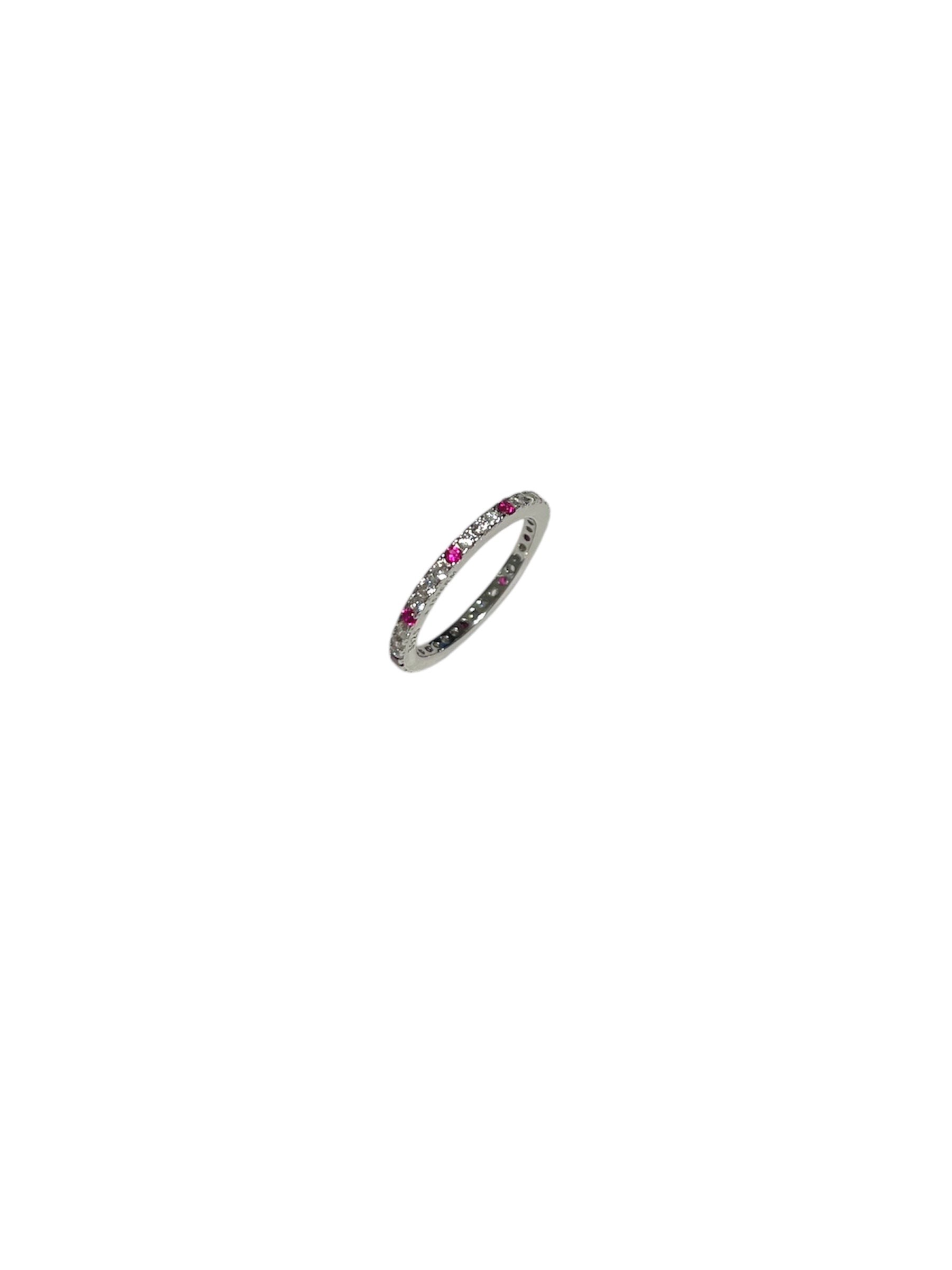 RUBY RED POIS RING