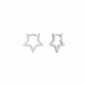 STARS HOOPS ORO/ARGENTO
