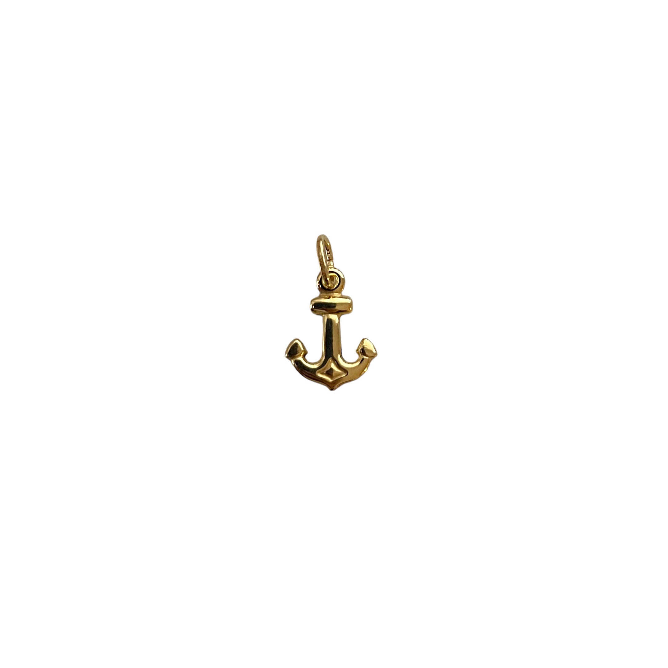 ANCHOR PENDANT ORO/ARGENTO