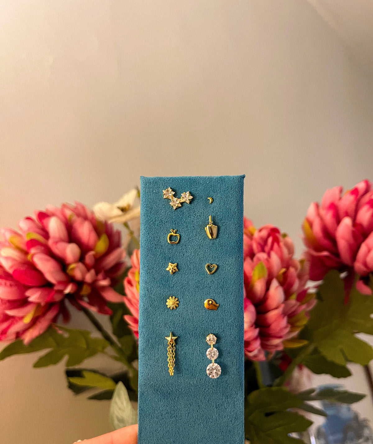 THREE STARS EARRING