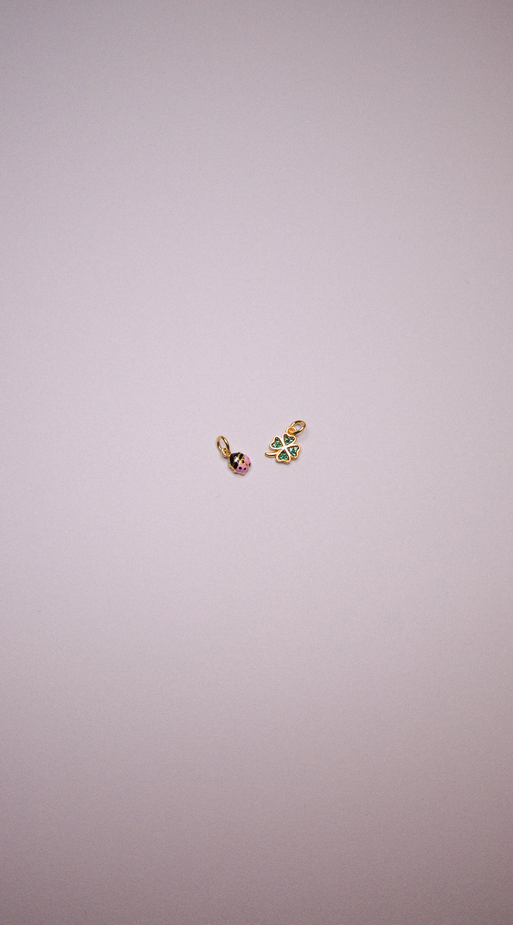 MICRO COCCINELLA ROSA PENDANT
