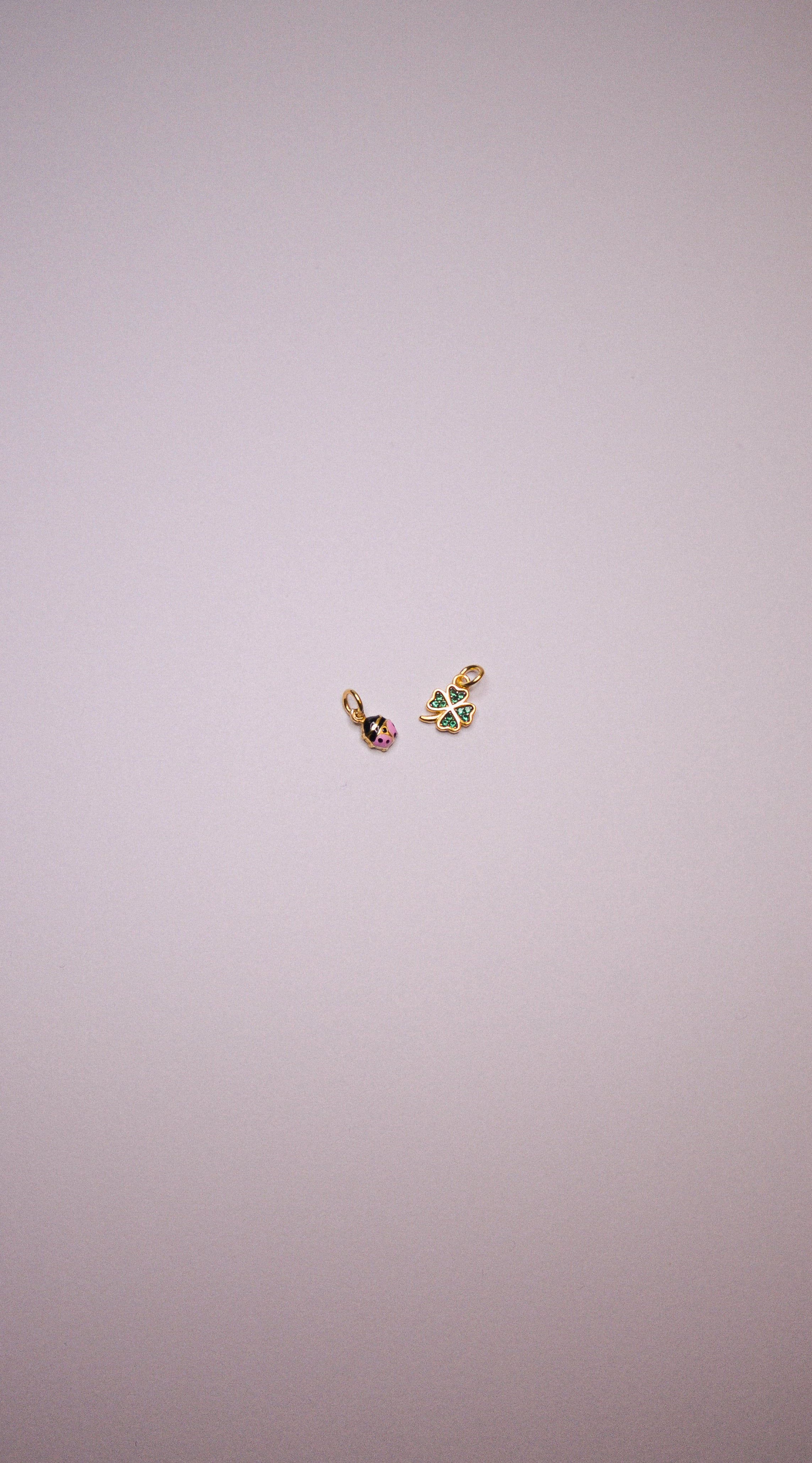 MICRO COCCINELLA ROSA PENDANT