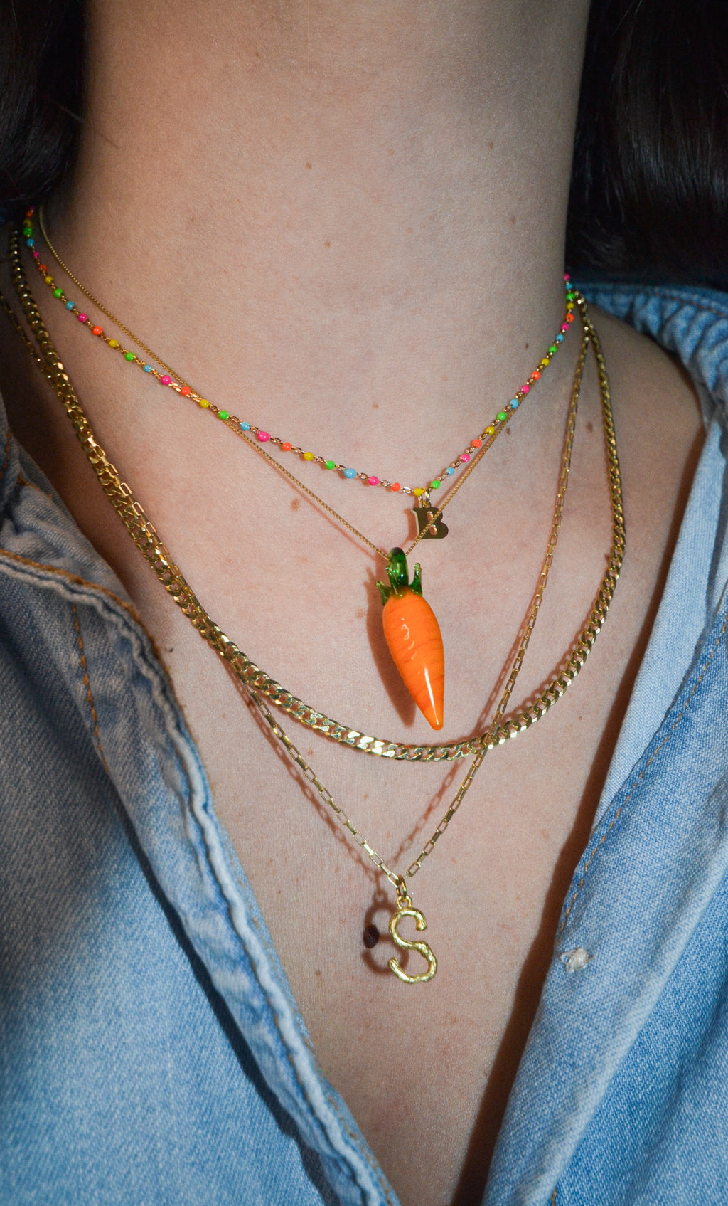 CARROT LOVER NECKLACE