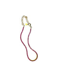 RUBY RED TENNIS GOLD