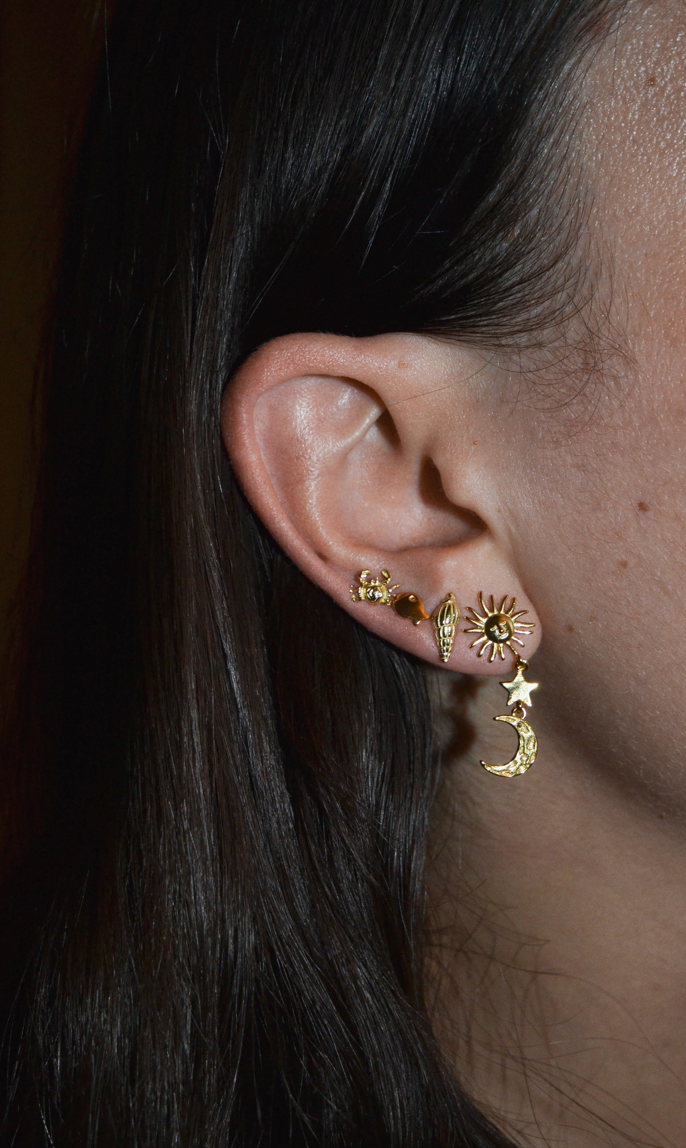 MICRO FISH EARRING