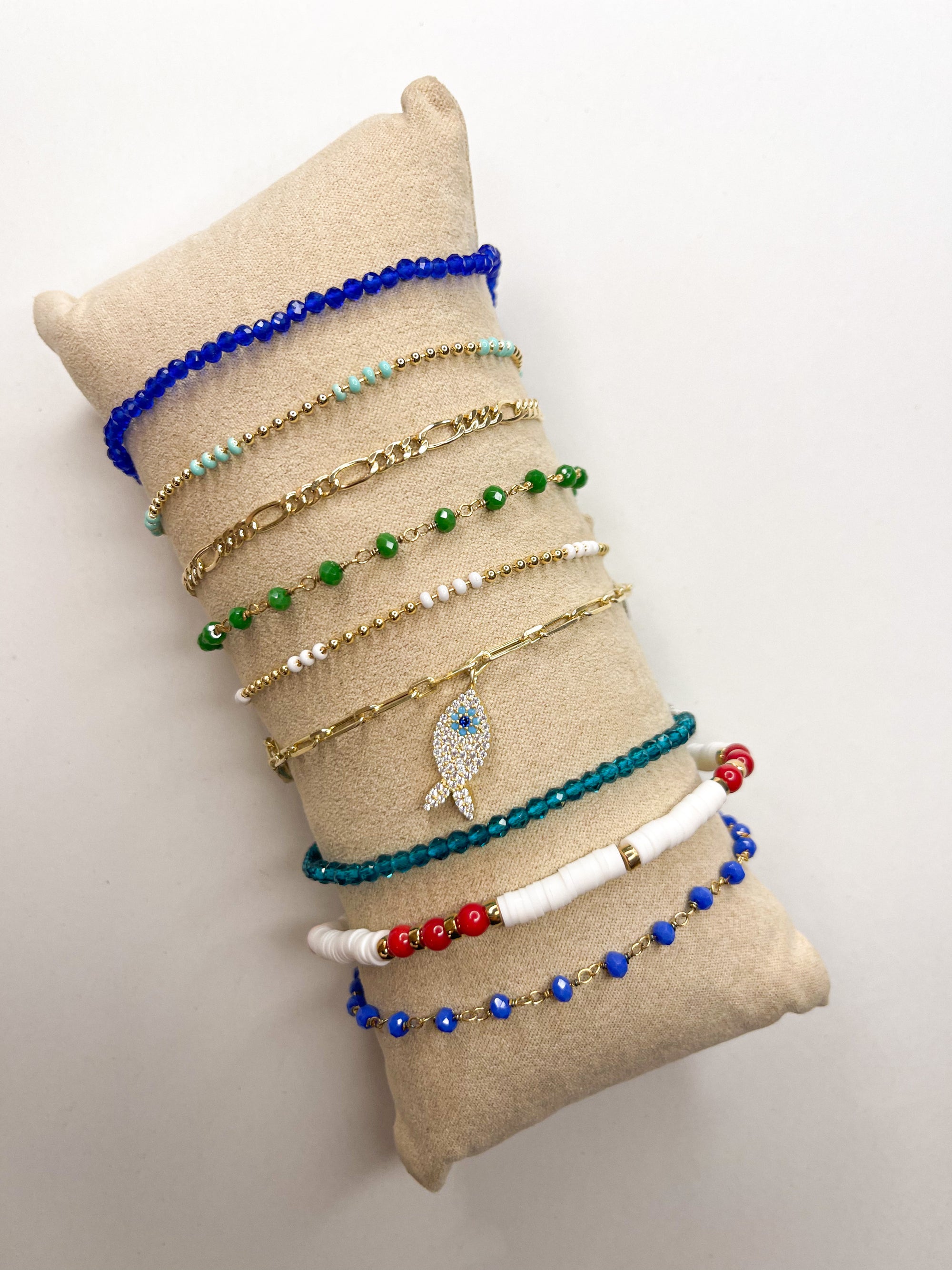 RED DOTS ANKLET
