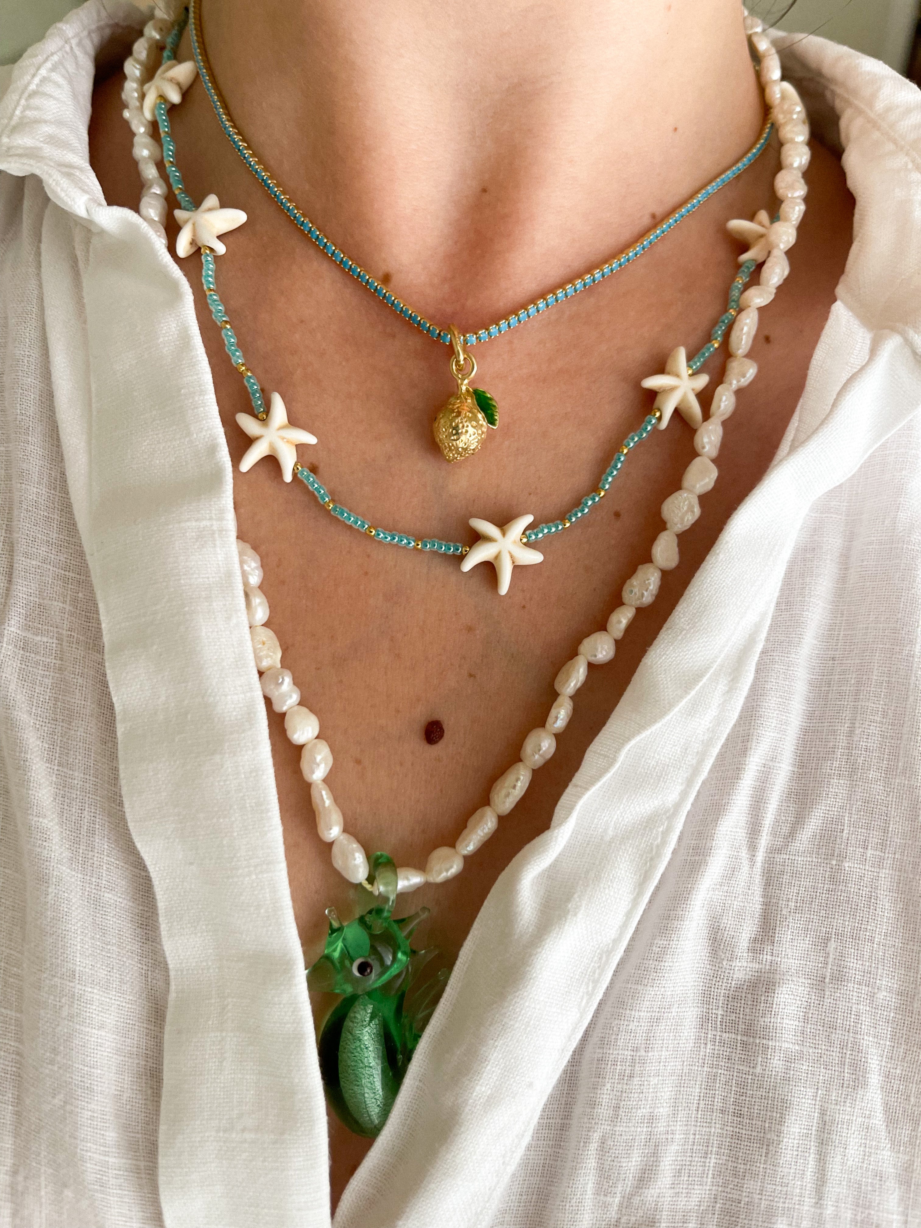 LEMON PENDANT ORO/ARGENTO