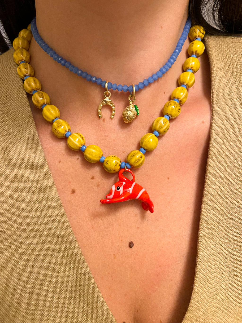 GAMBERETTO MON AMOUR NECKLACE