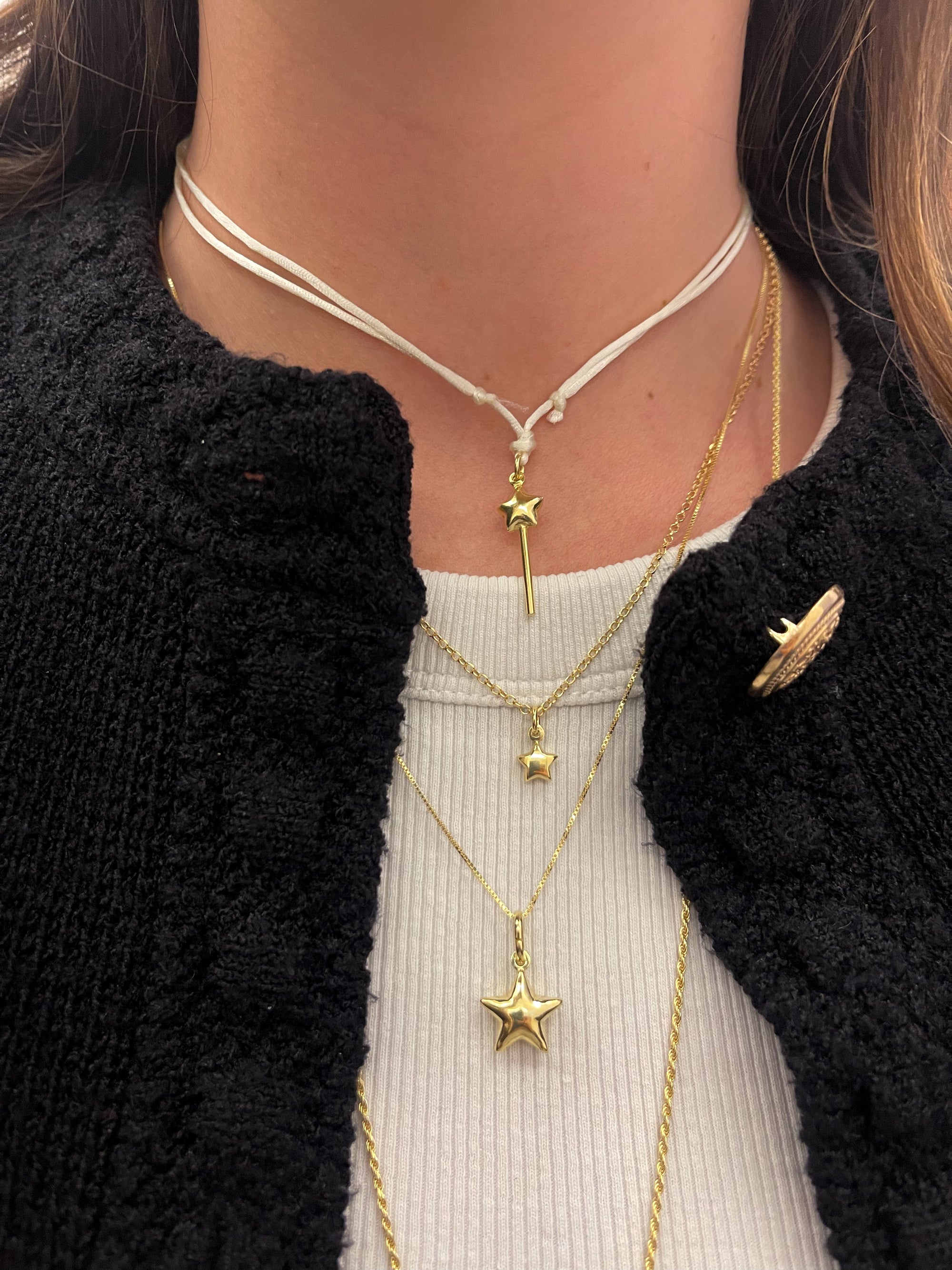 MICRO STAR PENDANT ORO/ARGENTO