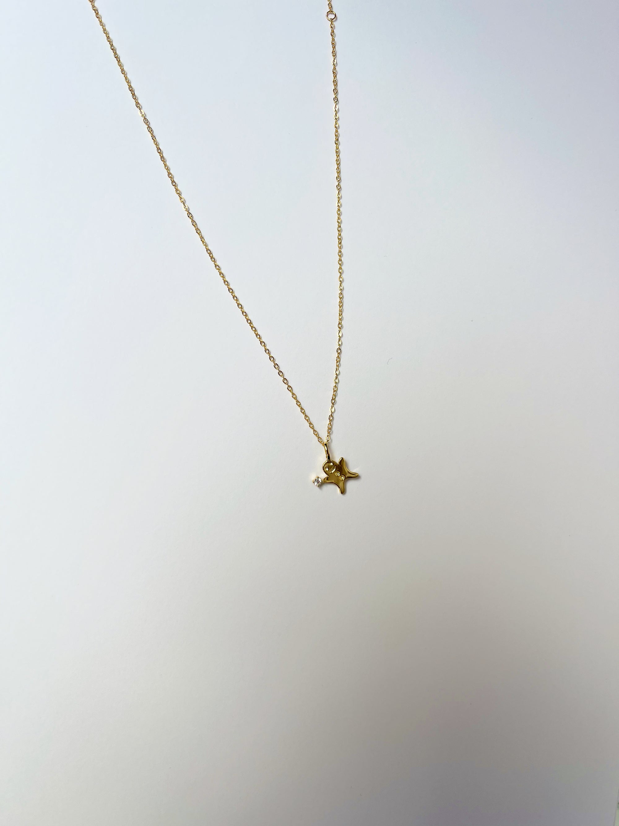 GINGERBREAD MAN NECKLACE