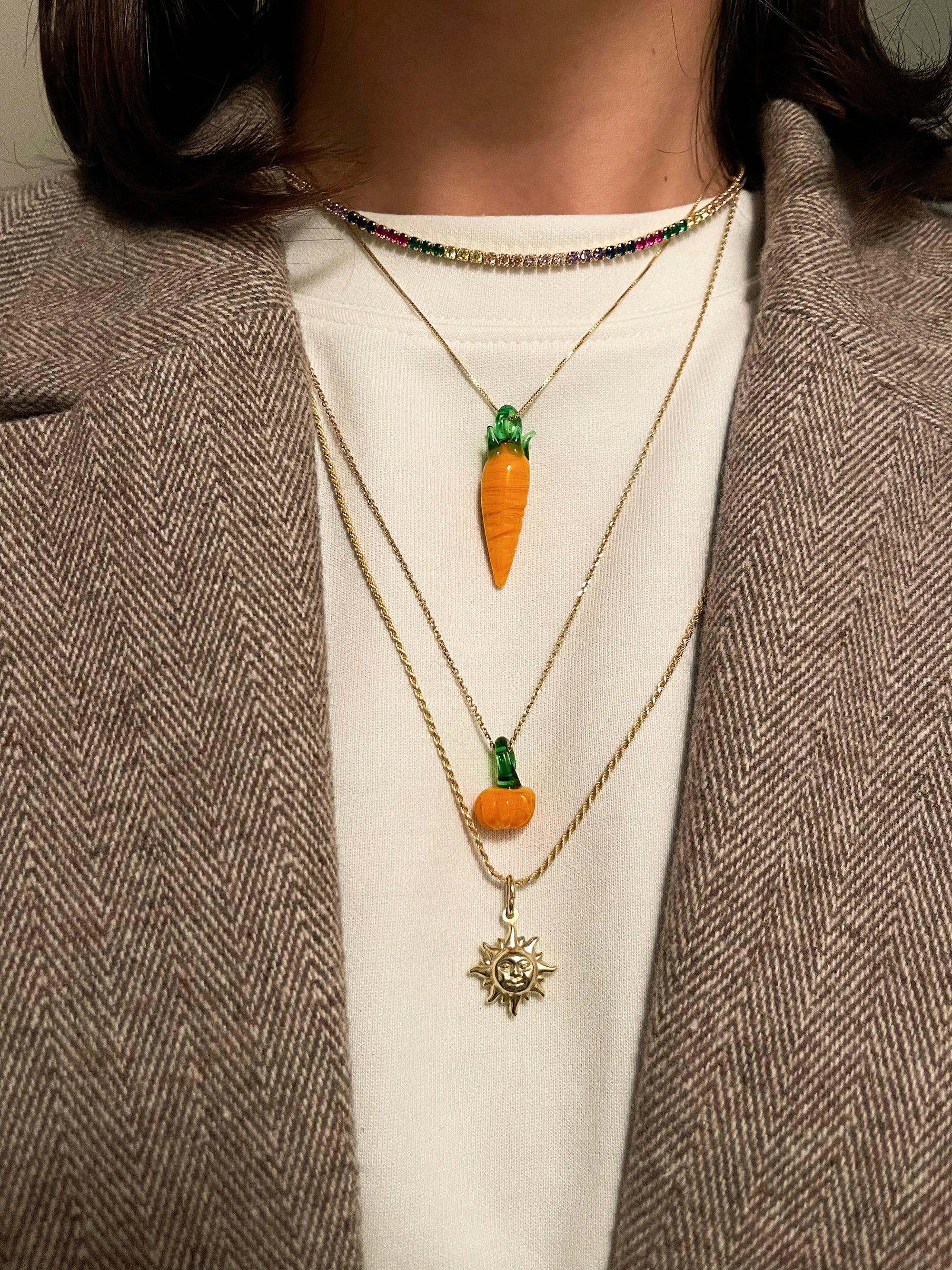 CARROT LOVER NECKLACE