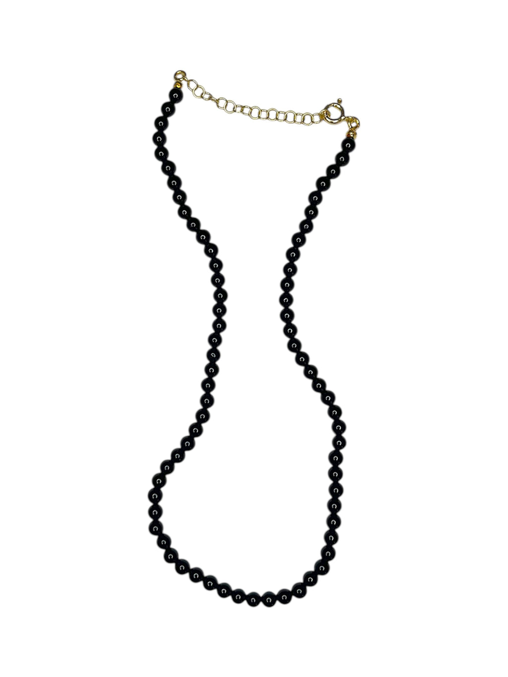 ONYX NECKLACE GOLD