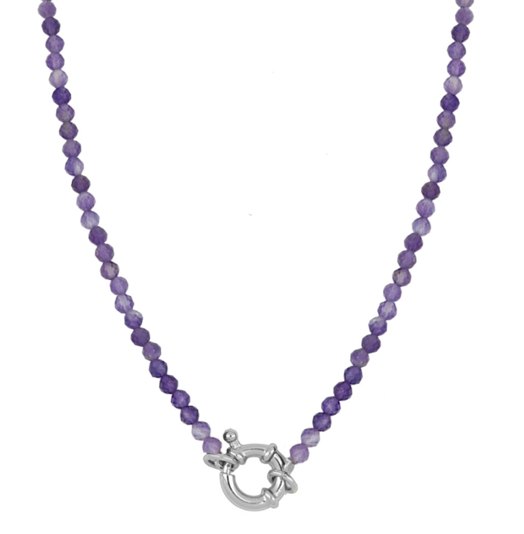 DOLLY NECKLACE AMETISTA PRE-ORDINE